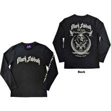 Black Sabbath, Tričko s dlhým rukávom The End Mushroom Cloud, Unisex, Čierna
