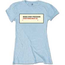Manic Street Preachers, Tričko Everything Must Go, Žena, Modrá