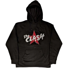 The Clash, Mikina Star Logo, Unisex, Čierna