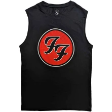 Foo Fighters, Tielko FF Logo, Unisex, Čierna