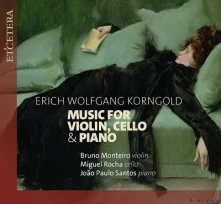 CD KORNGOLD MUSIC FOR VIOLIN, CELLO & PIANO