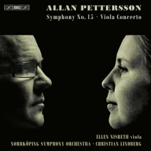CD NISBETH, ELLEN / NORRKOPI - ALLAN PETTERSSON: SYMPHONY NO. 15 & VIOLA CONCERTO