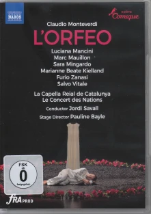 La Capella Reial de Catalunya, DVD MONTEVERDI: L'ORFEO