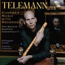 CD TELEMANN: CHAMBER MUSIC WITH RECORDER