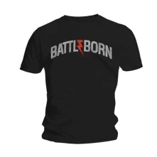 The Killers, Tričko The Killers Battle Born, Unisex, Čierna