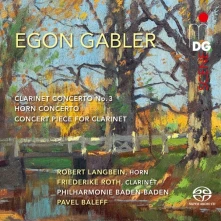 CD LANGBEIN, ROBERT / FRIEDE - GABLER: CLARINET CONCERTO NO. 3/HORN CONCERTO