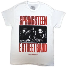 Bruce Springsteen, Tričko Tour '24 E-Street Band, Unisex, Biela