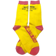 Sex Pistols, Ponožky Never Mind the Bollocks, Unisex, Žltá