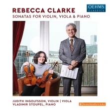 CD Ingolfsson, Judith - Rebecca Clarke: Sonatas For Violin, Viola and Piano