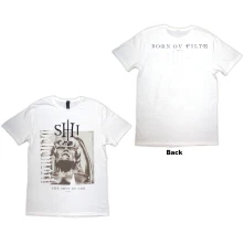 Behemoth, Tričko The Shit Ov God Sepia Parchment, Unisex, Biela
