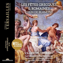 Valentin Tournet, CD FRANCOIS COLIN DE BLAMONT: LES FETES GRECQUES ET ROMAINES