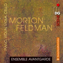 CD ENSEMBLE AVANTGARDE - MORTON FELDMAN: PIANO, VIOLIN, VIOLA, CELLO