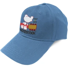 Woodstock, Šiltovka Logo, Unisex, Modrá