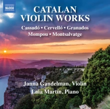 CD Martin, Laia - Granados, Montsalvatge & Mompou: Catalan Violin Works