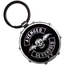 Kľúčenka Deathbat Crest Drum Double-Sided
