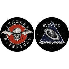 Avenged Sevenfold A7X, Podložka pod vinyl Skull / Space