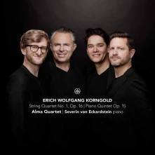 Alma Quartet & Severin von Eckardstein, CD ERICH WOLFGANG KORNGOLD: STRING QUARTET NO. 1, OP. 16 / PIANO QUINTET OP. 15