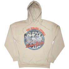 The Rolling Stones, Mikina Some Girls Circle, Unisex, Natural