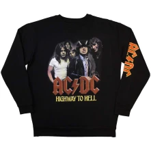 AC/DC, Crewneck H2H Band, Unisex, Čierna