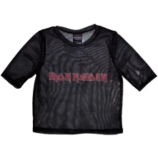 Iron Maiden, Tielko Logo, Žena, Čierna