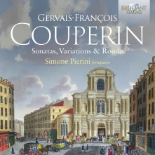CD PIERINI, SIMONE - GERVAIS-FRANCOIS COUPERIN: SONATAS, VARIATIONS & RONDO
