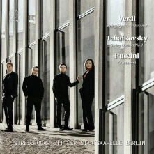 CD Streichquartett Der Staat - Verdi: String Quartet In E Minor - Tchaikovsky: String Quartet No. 1 - Puccini: Crisantemi