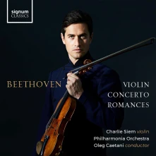 CD SIEM, CHARLIE - VIOLIN CONCERTO, ROMANCES