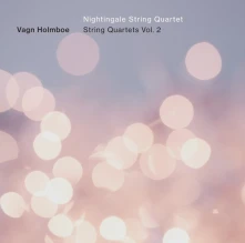 CD NIGHTINGALE STRING QUARTE - HOLMBOE: STRING QUARTETS VOL. 2