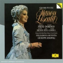 Mirella Freni and Plácido Domingo, CD Manon Lescaut