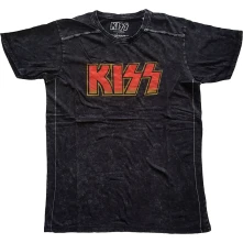 Kiss, Tričko Classic Logo, Unisex, Čierna