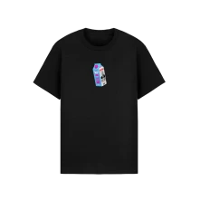WIG, Tričko MISS!NG Kiska, Unisex, Čierna