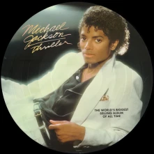 Vinyl Etta James / Michael Jackson - At Last! / Thriller (Picture Vinyl) (Mispress)