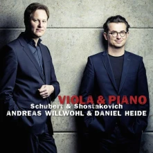 CD VIOLA & PIANO - SCHUBERT & SHOSTAKOVICH