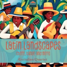 Guitalian Quartet, CD LATIN LANDSCAPES - CHORO, TANGO & MORE