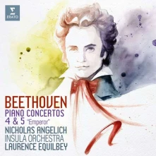 CD ANGELICH/INSULA ORCHESTRA/EQUILBEY - BEETHOVEN PIANO CONCERTOS 4 & 5