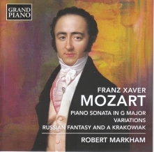 CD F.X. MOZART: PIANO SON...