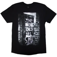 The Undertones, Tričko Graffiti, Unisex, Čierna