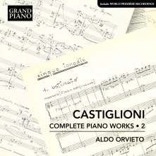CD Orvieto, Aldo - Niccolo Castiglioni: Complete Piano Works