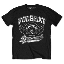 Volbeat, Tričko Rise from Denmark, Unisex, Čierna