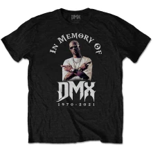 DMX, Tričko In Memory, Unisex, Čierna
