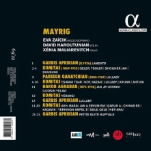 CD MAYRIG: TO ARMENIAN MOTHERS