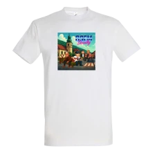 Moja Reč, Tričko Delik & Bengerer - Osemdesiatky, unisex, Unisex, Biela