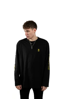 Tričko s dlhým rukávom Rave LS Tee Black