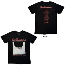 Foo Fighters, Tričko Nothing Left To Lose Tour, Unisex, Čierna