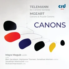 CD MAGUB, MAYA - TELEMANN & MOZART: CANONS