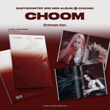 Babymonster, CD Choom - Photobook - Crimson version