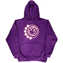 Blink 182, Mikina Six Arrow Smiley, Unisex, Ružová