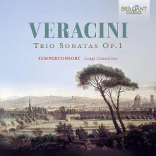 CD SEMPERCONSORT / LUIGI COZ - VERACINI: TRIO SONATAS OP.1