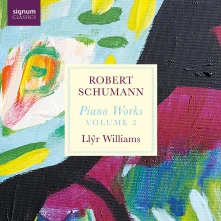 Llŷr Williams, CD ROBERT SCHUMANN PIANO WORKS VOL. 2