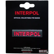Interpol, Odznak Text Logo